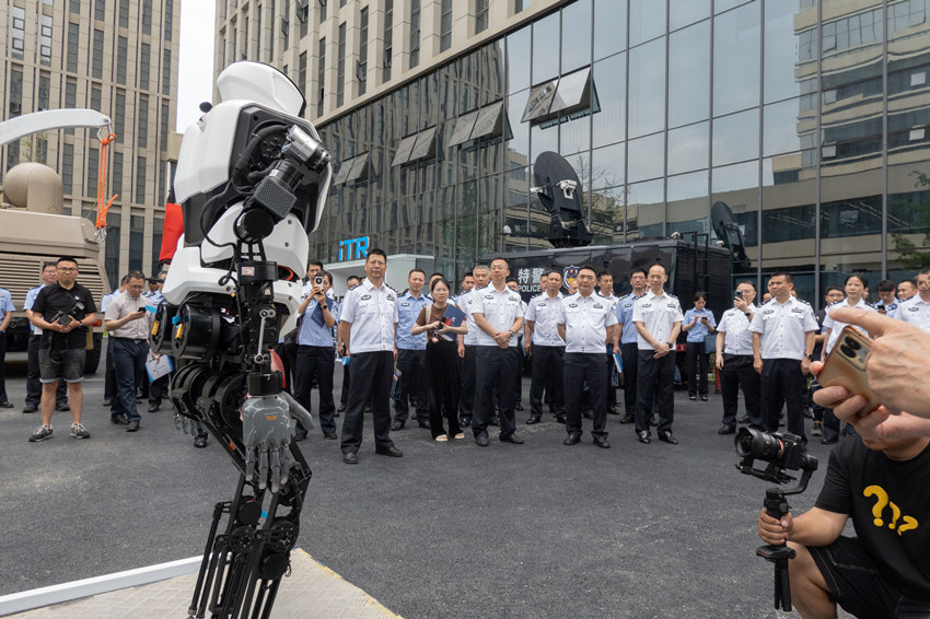 活动现场。绵阳公安供图