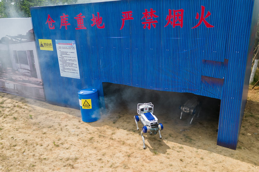 场景演示。绵阳公安供图